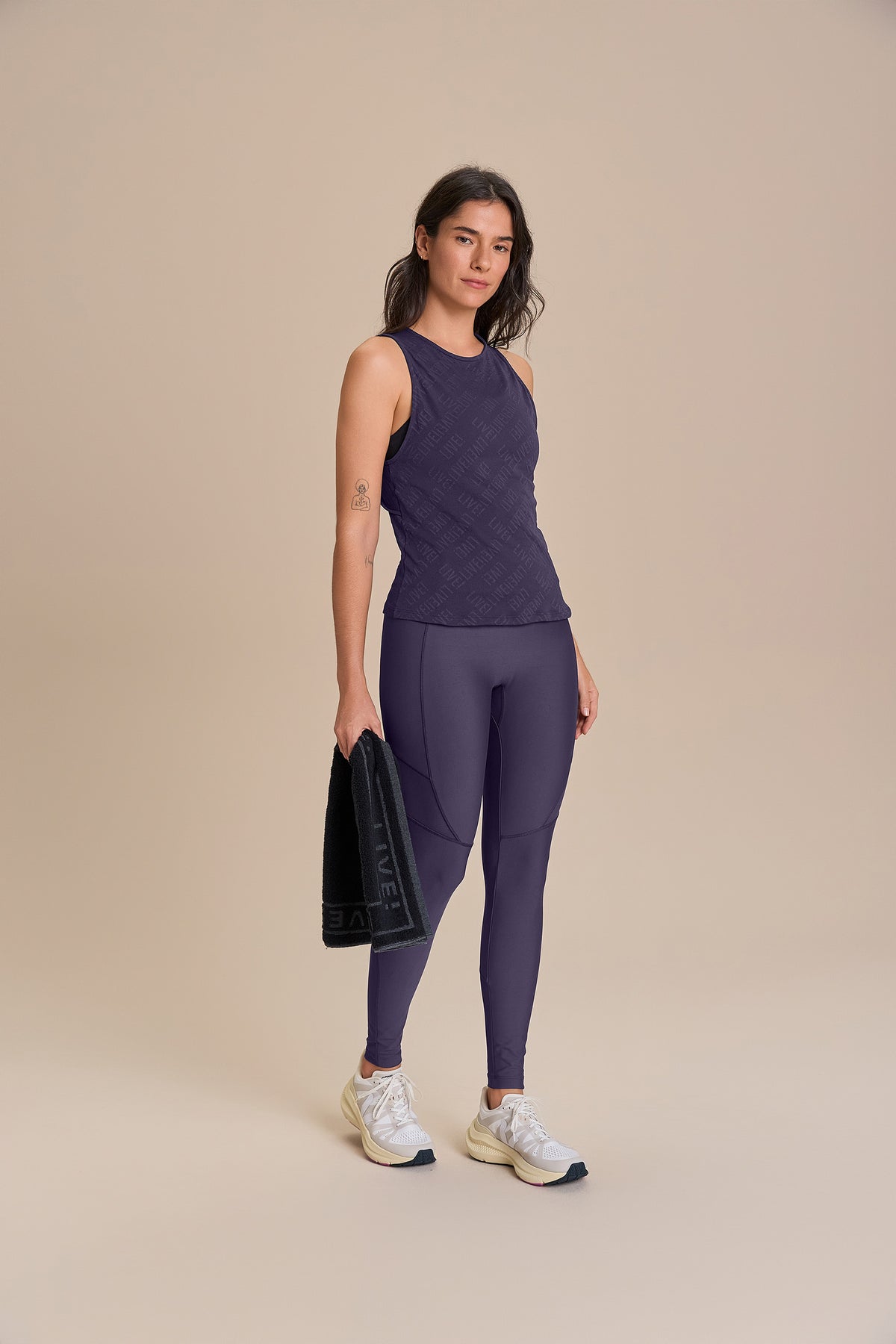 Pocket Upfit Tule Long Leggings