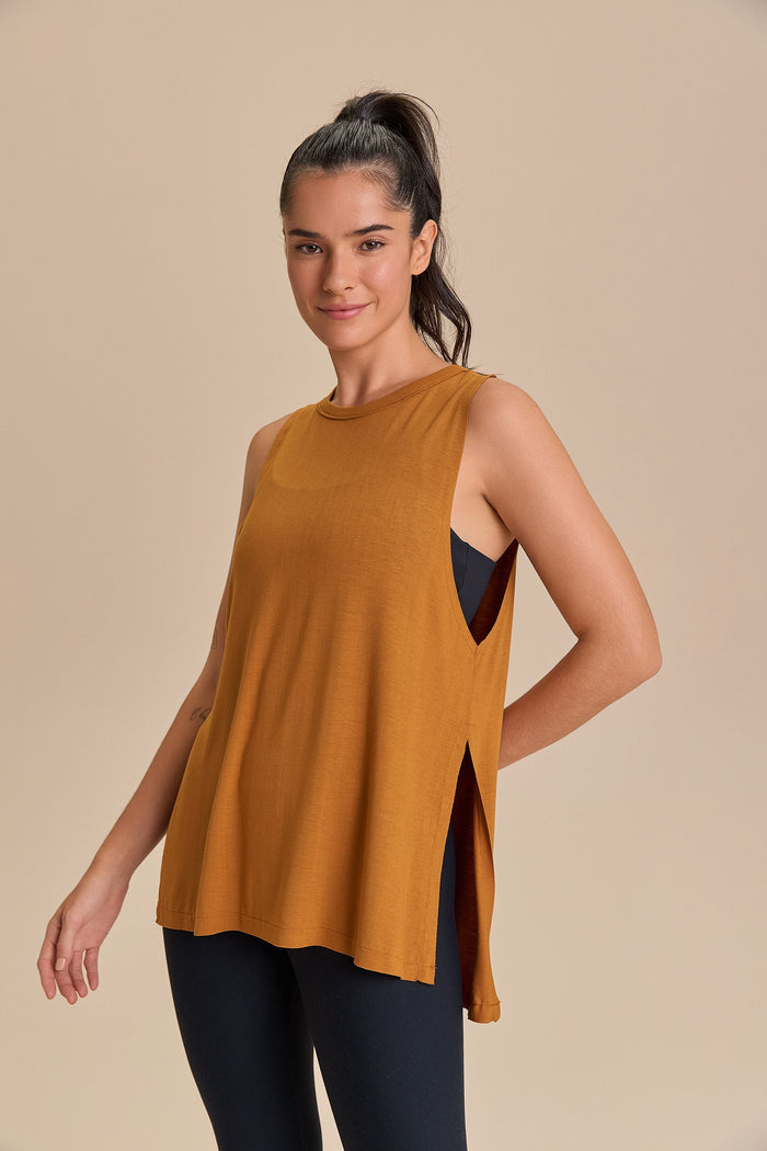Visco Heart Long Tank Top