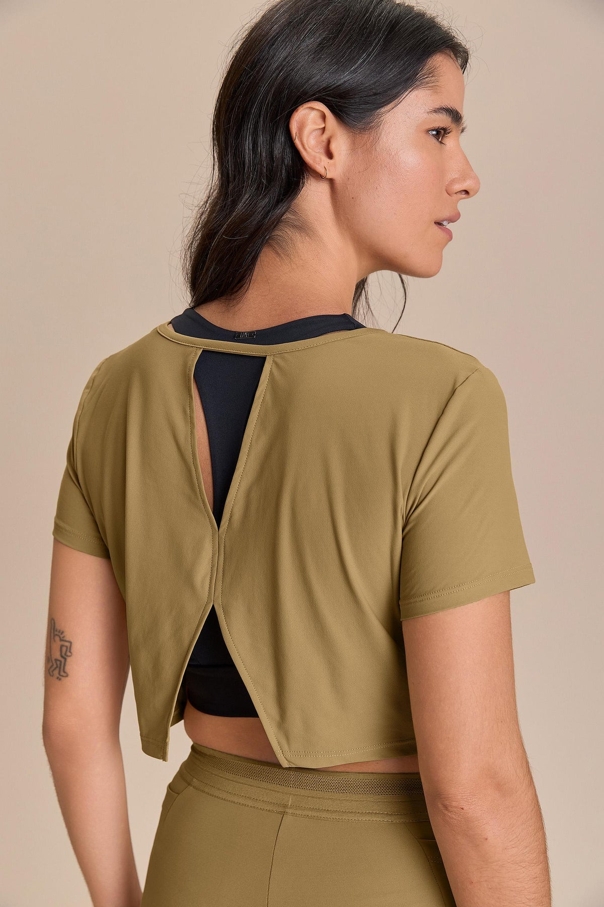 Breezy Skin Cut-Out Back Top