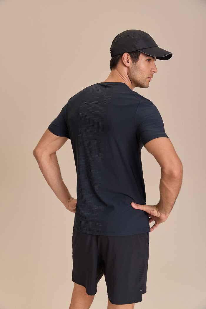 Men's Comfy Breezy Skin T-Shirt - Black