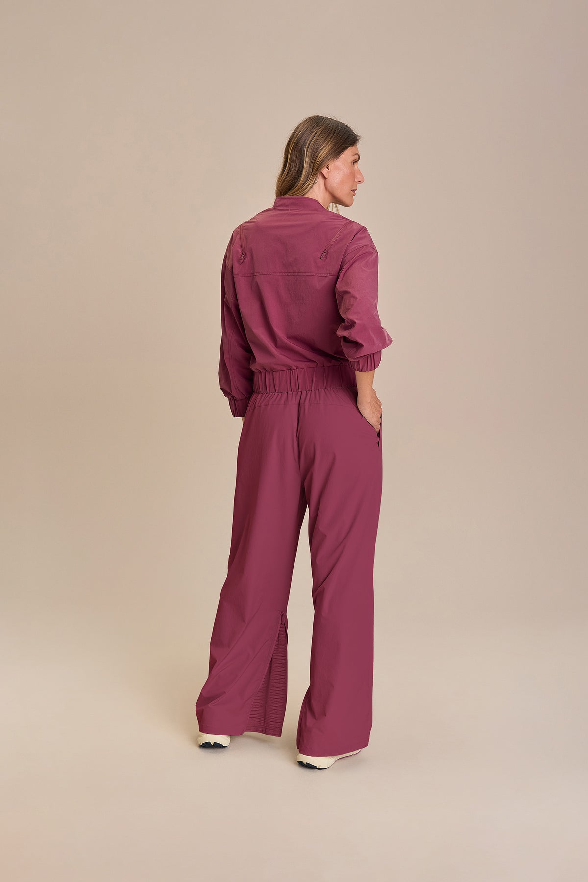 Straight Mix Pants