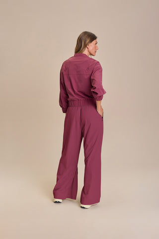 Straight Mix Pants