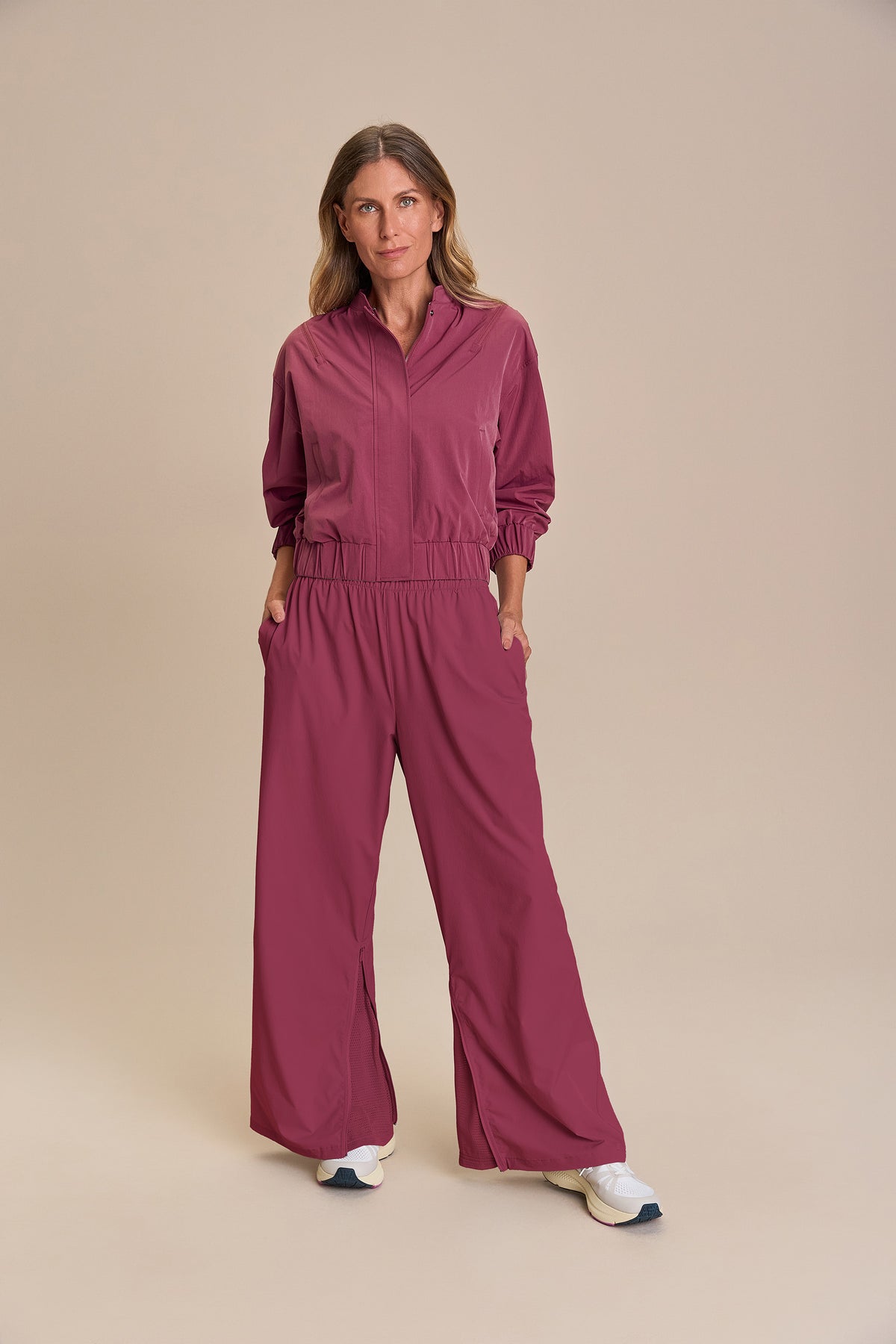 Straight Mix Pants