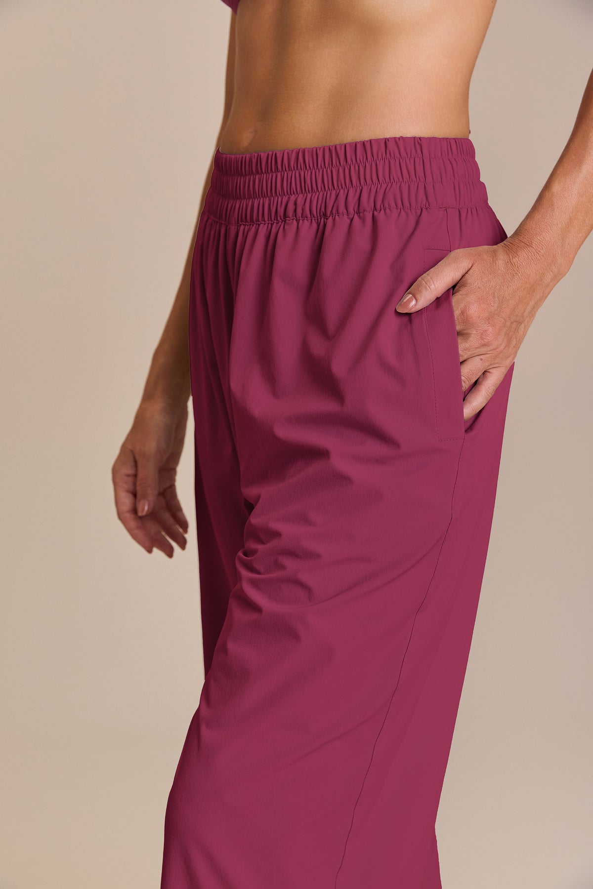 Straight Mix Pants
