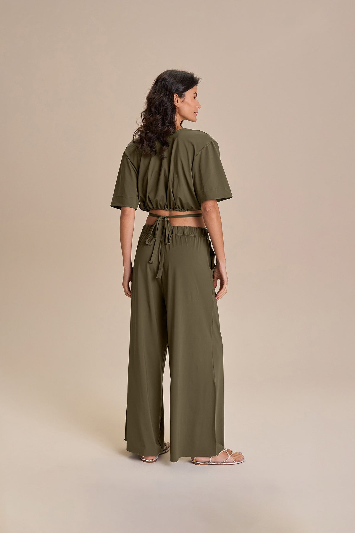 Wide Slit Pants