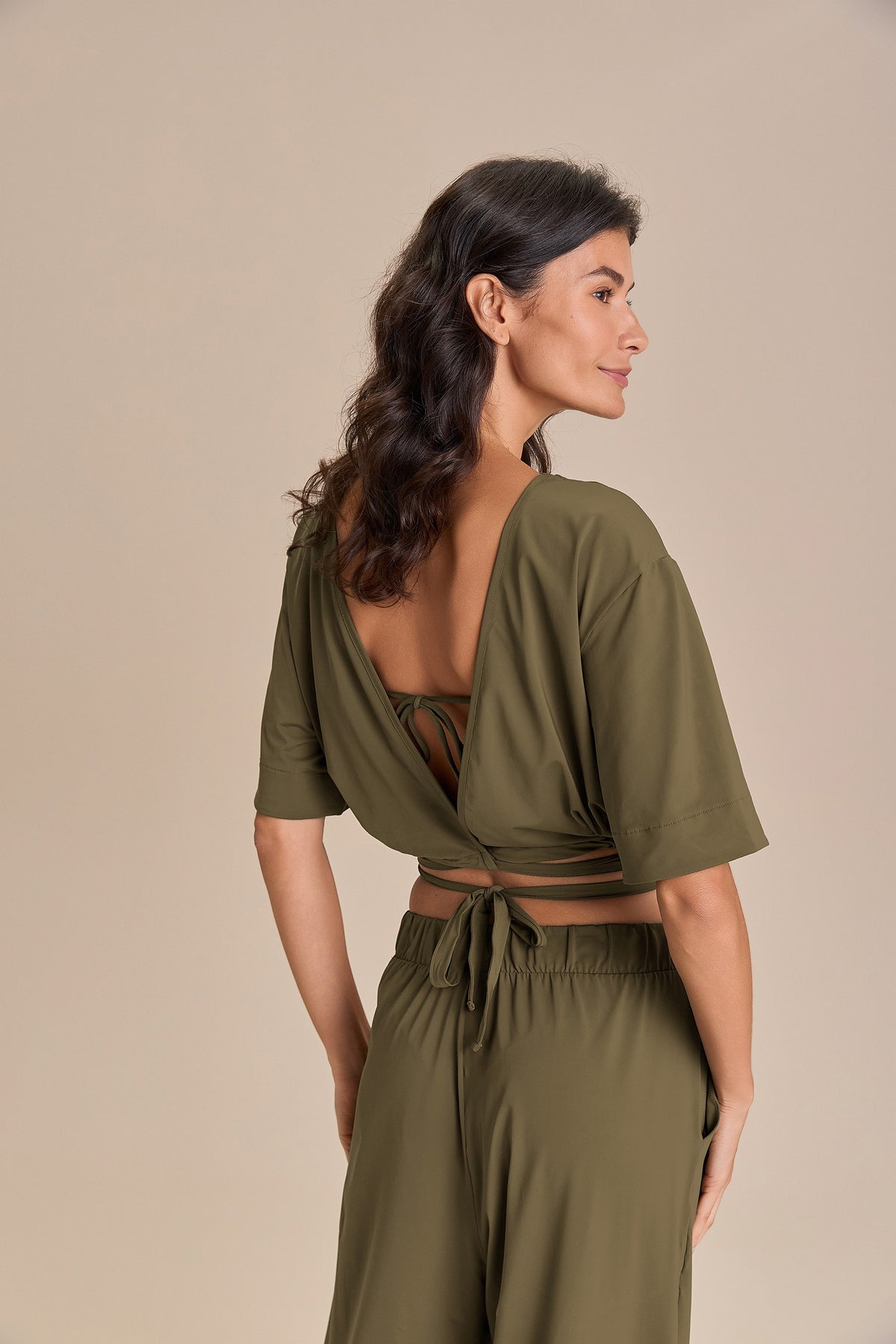 V Wide Blouse