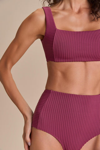 Tide Straight Bikini Top