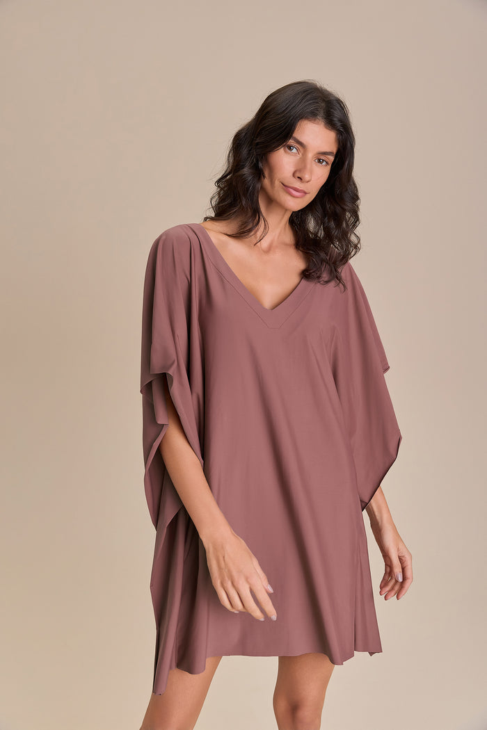 Wide V-Neck Kaftan
