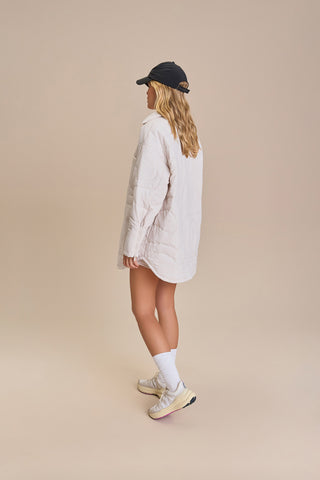Breezy Nylon Quilted Shirt