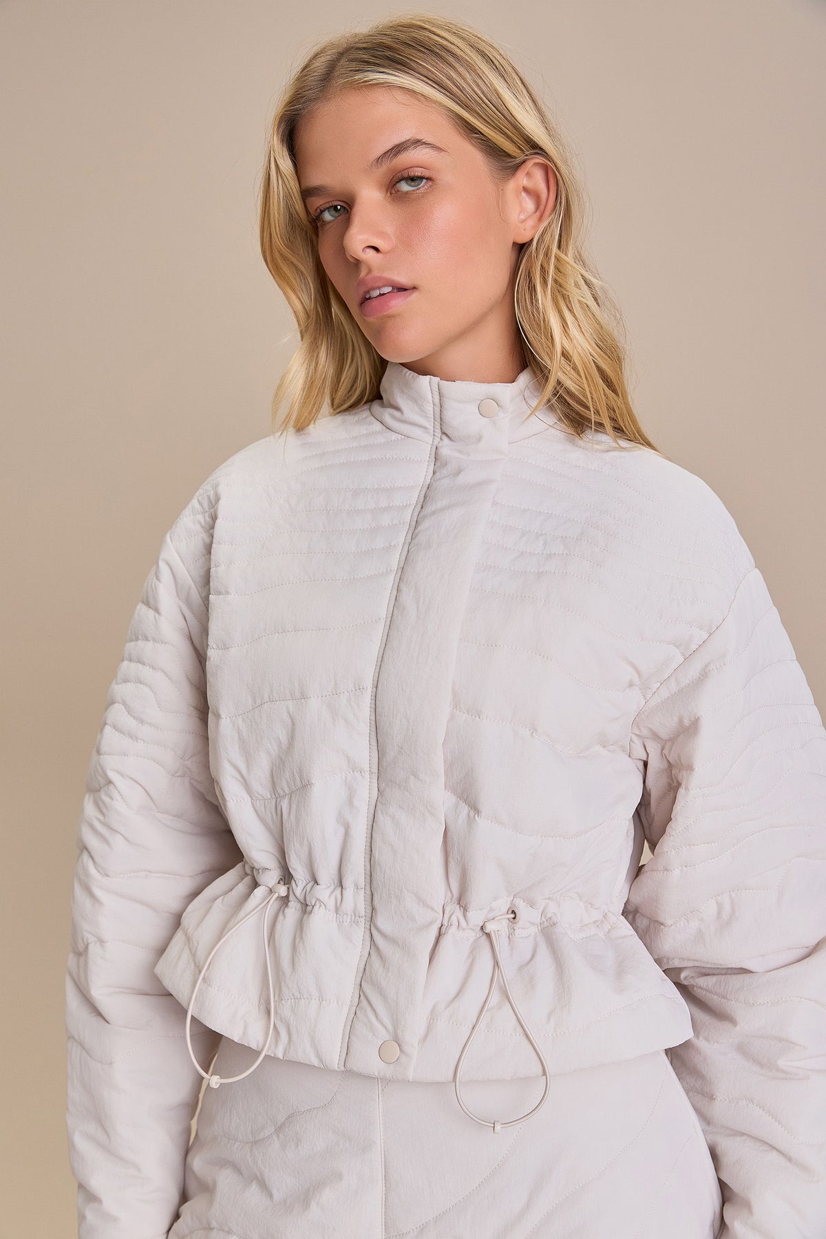 Breezy Nylon Quilted Jacket