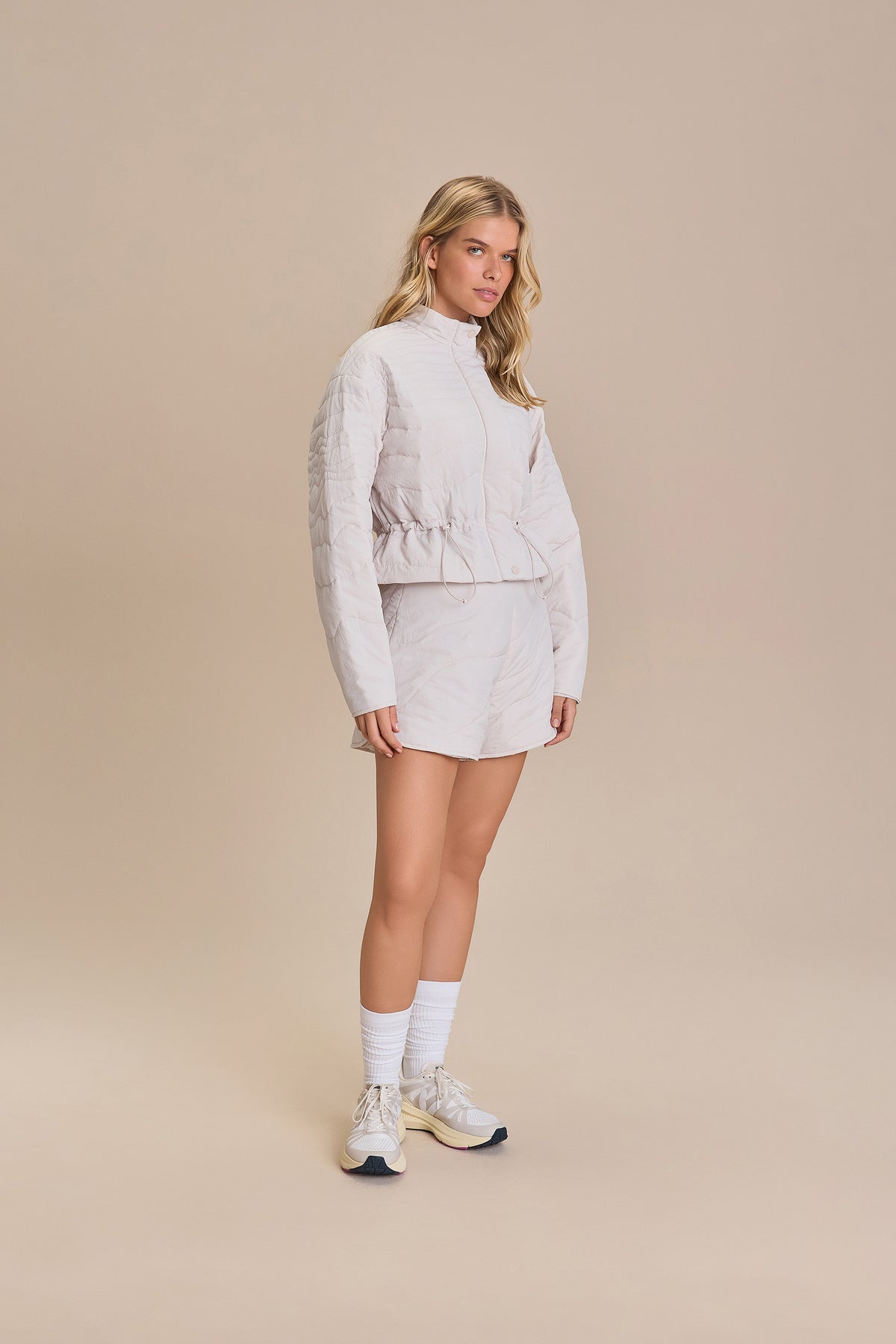 Breezy Nylon Quilted Jacket
