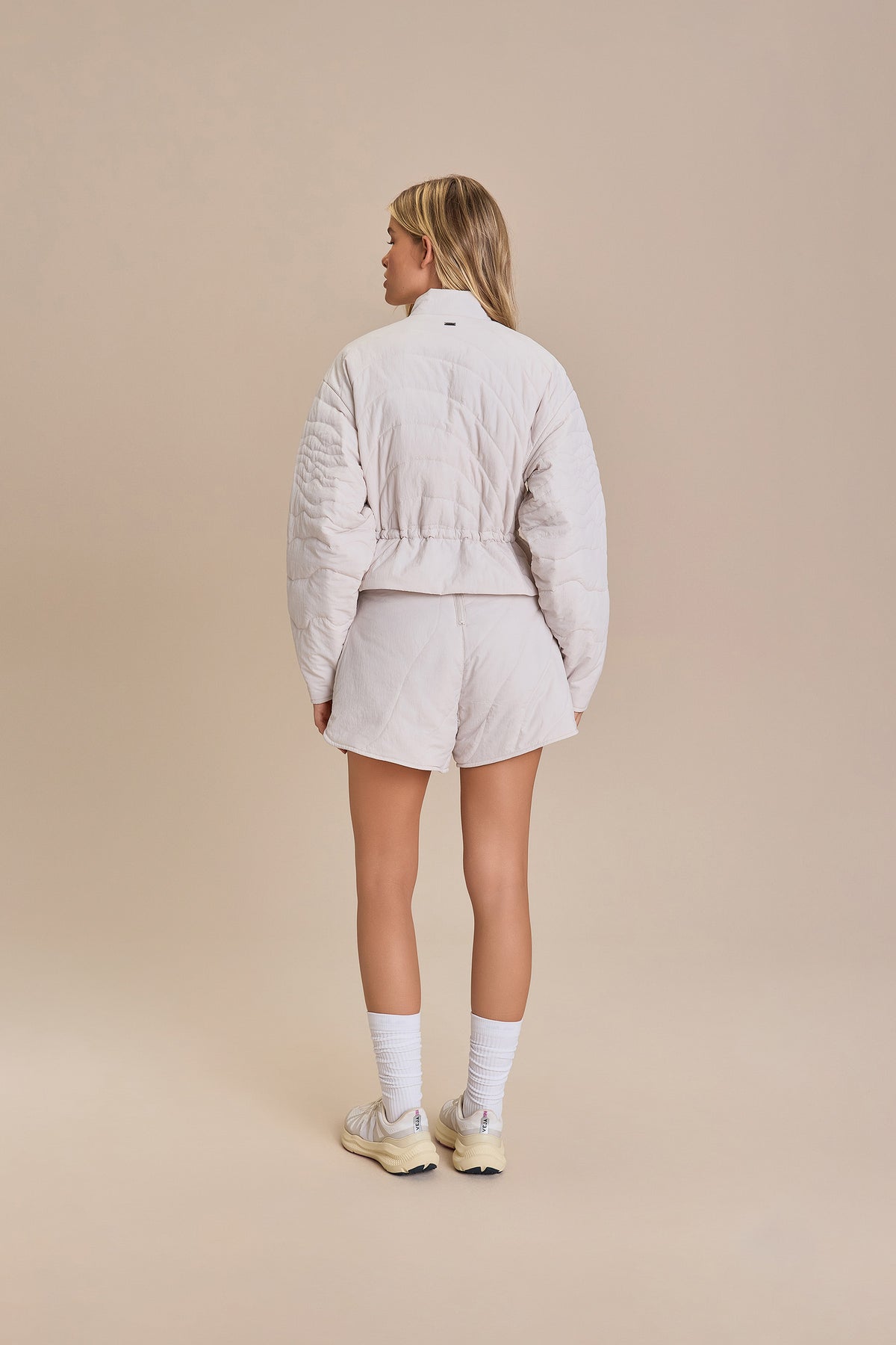 Breezy Nylon Quilted Shorts