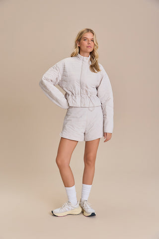 Breezy Nylon Quilted Shorts
