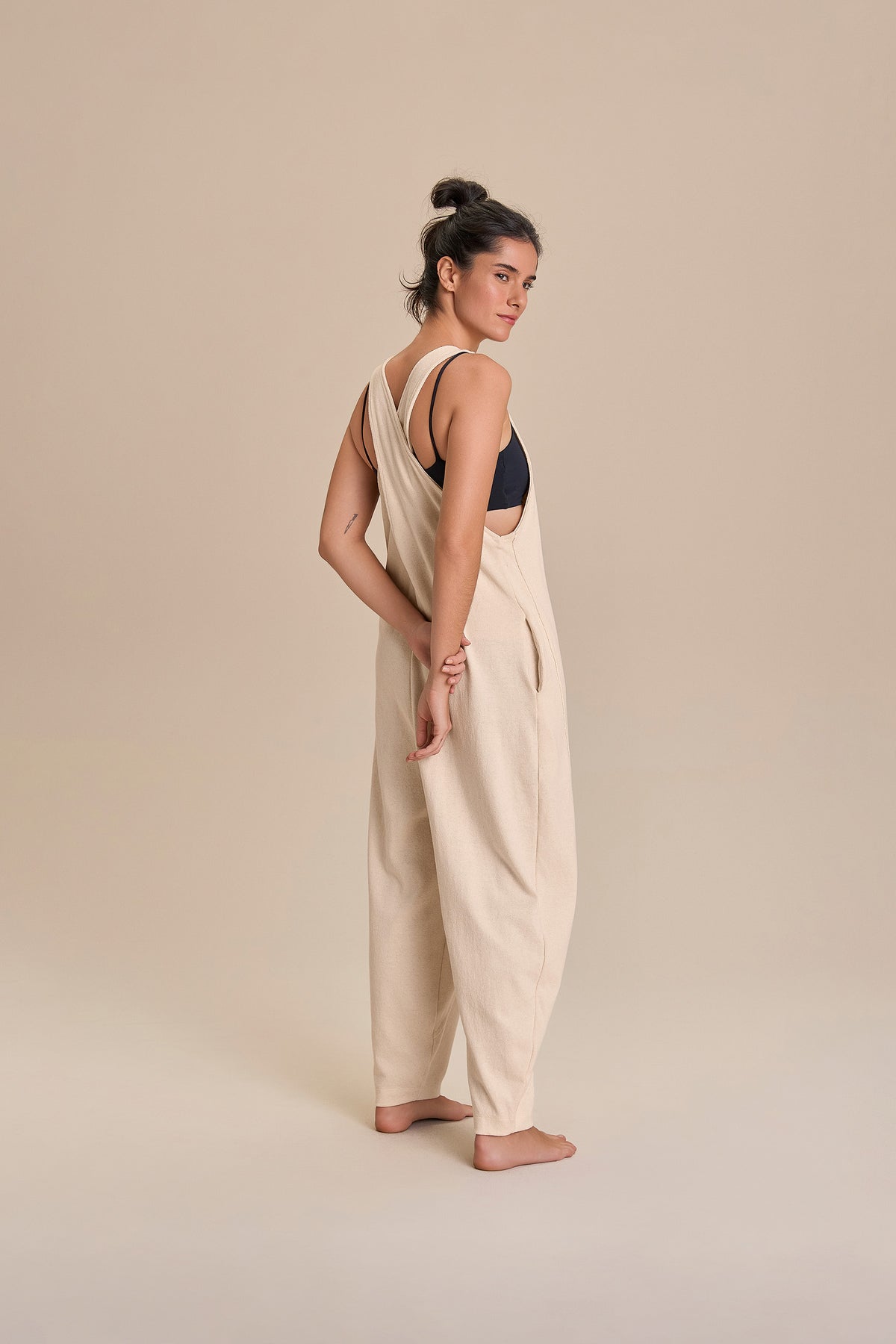 Web Cotton Gist Jumpsuit