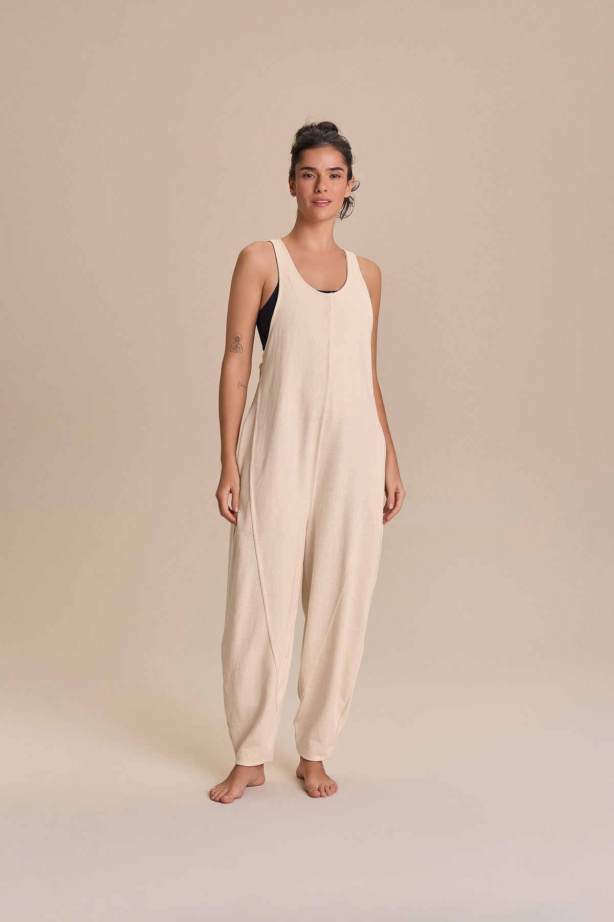 Web Cotton Gist Jumpsuit