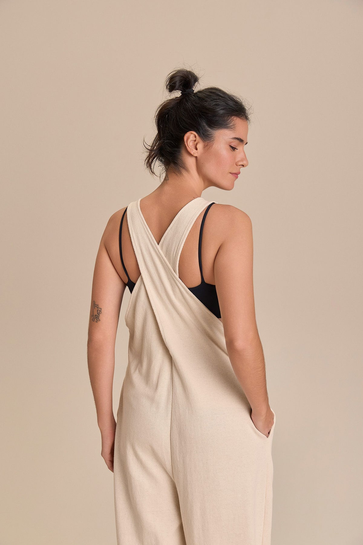 Web Cotton Gist Jumpsuit