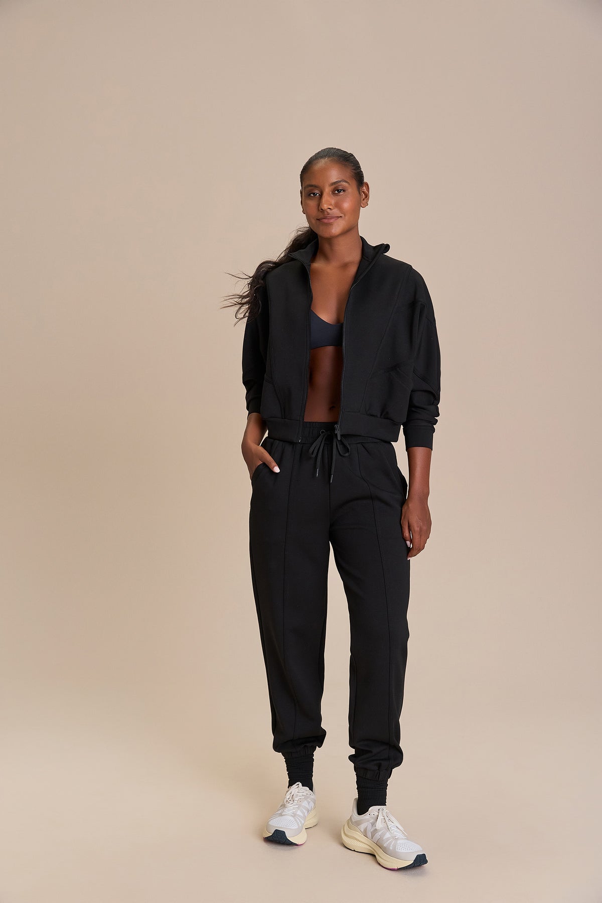 Modal Strips Sweat Pants