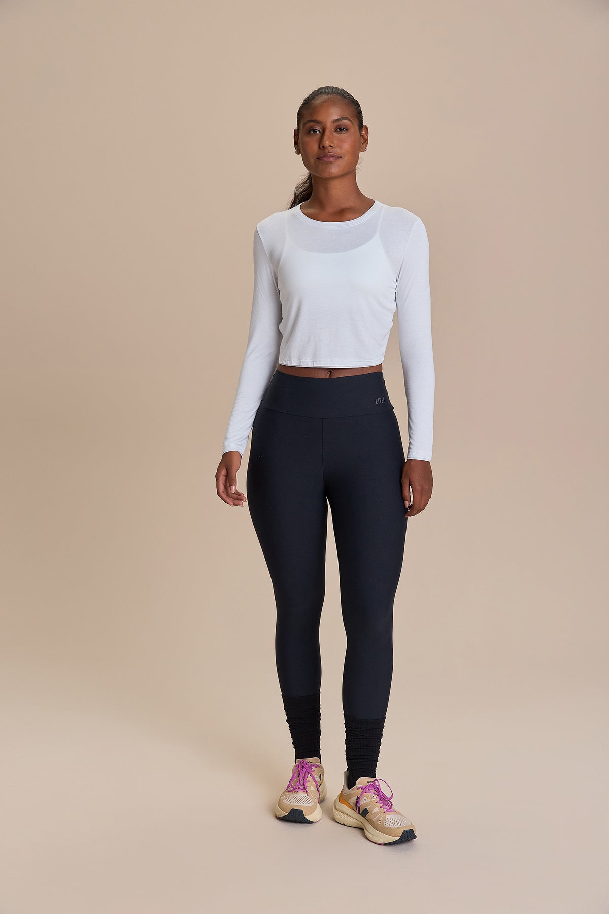 Visco Heart ML Crop Tee