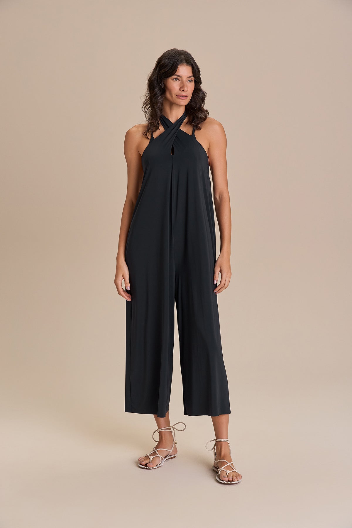 Wide One-Shoulder Jumpsuit
