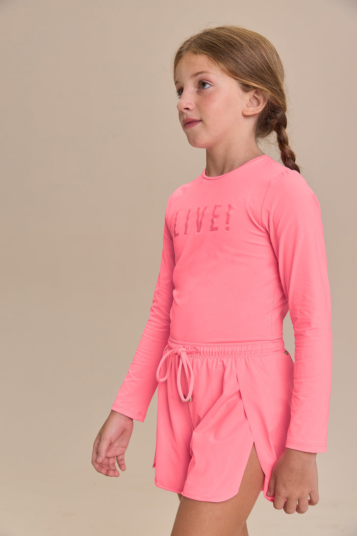 Kids Soft Glow Wide Shorts