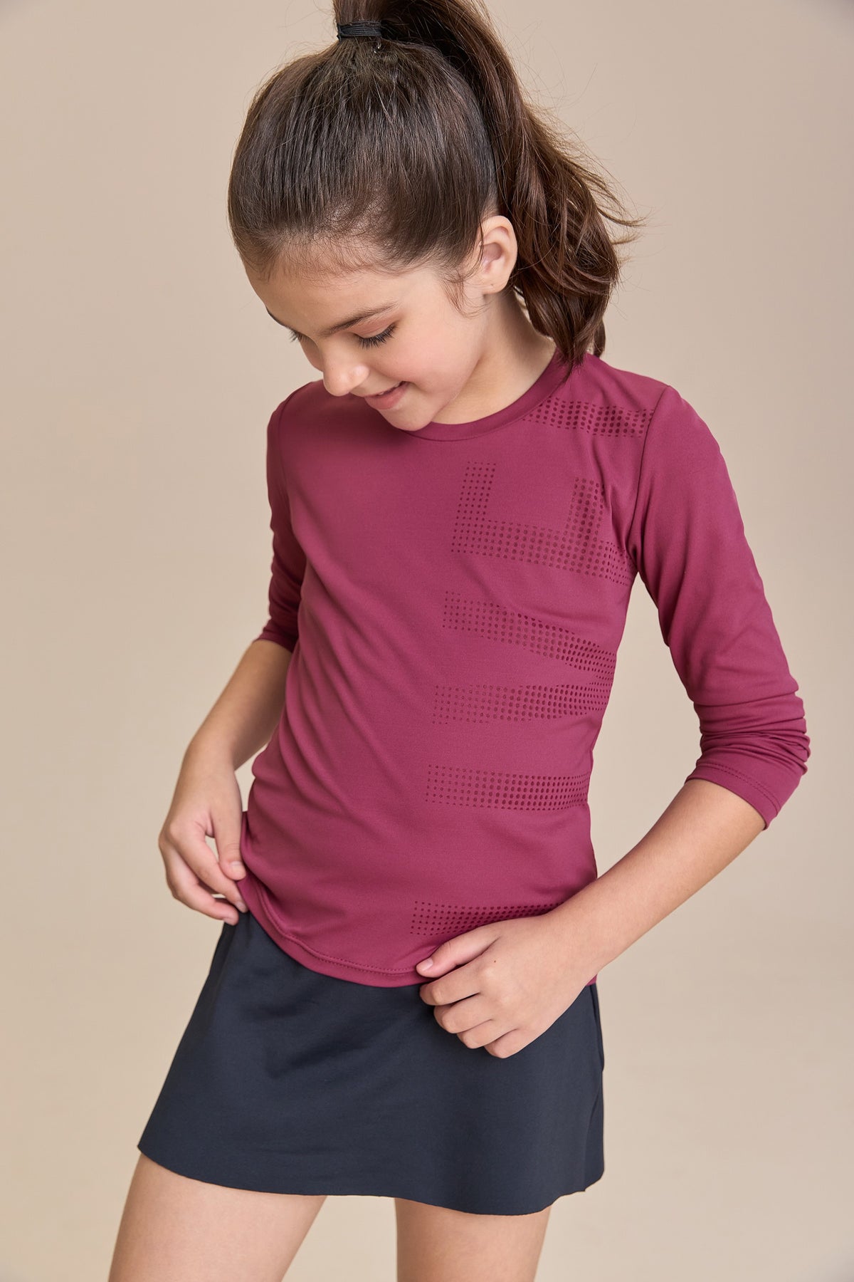 Link Unissex Kids LS T-Shirt