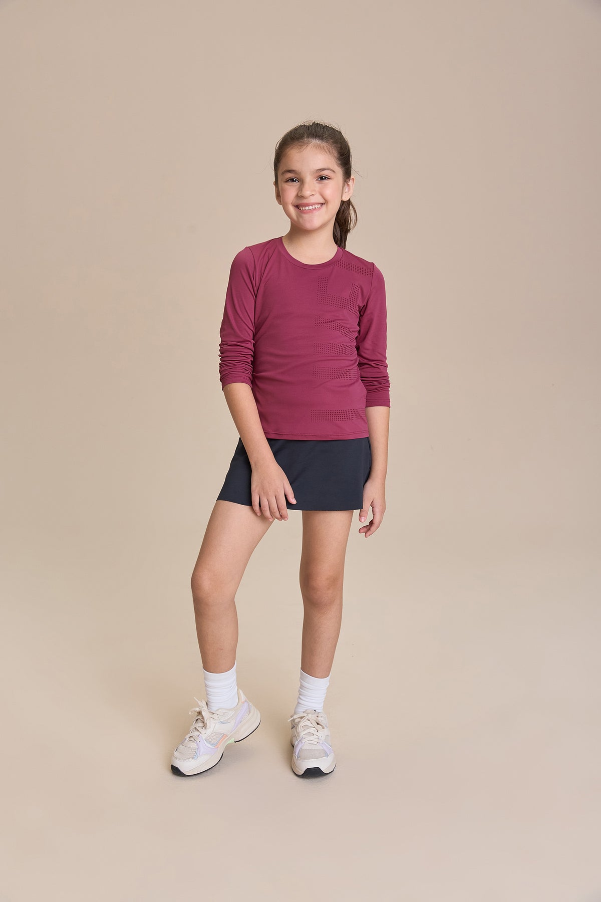 Link Unissex Kids LS T-Shirt