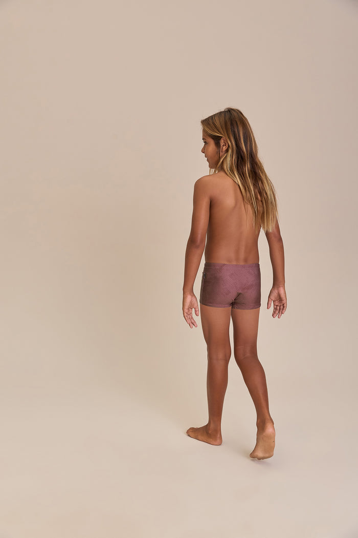 Sea Dusk Kids Swim Trunks