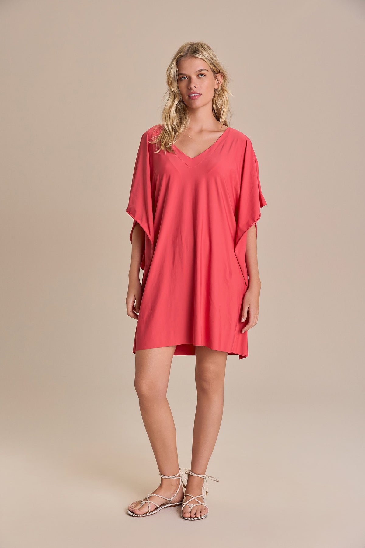 Wide V-Neck Kaftan