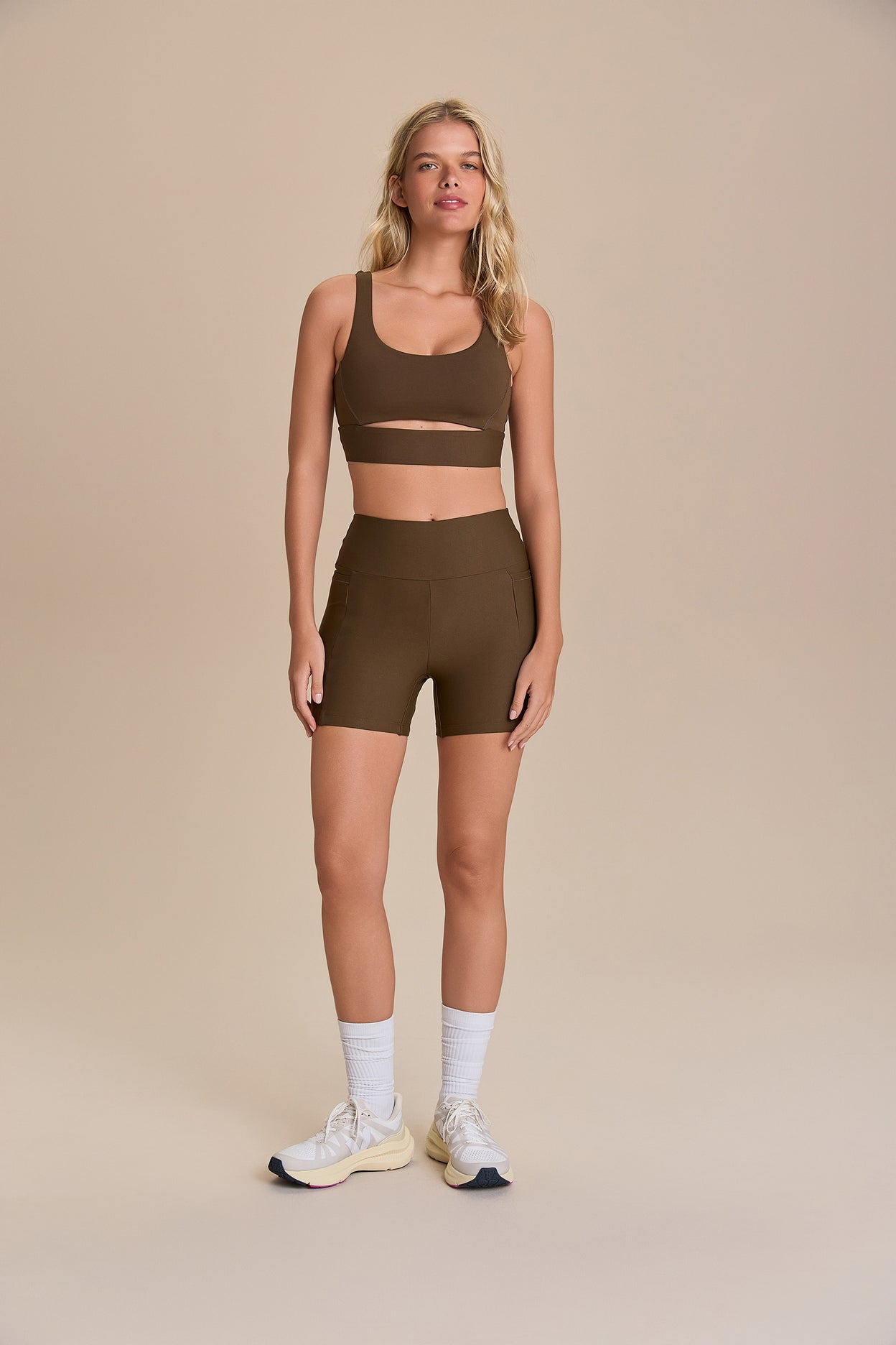 Cut Out Fit Green® Bra