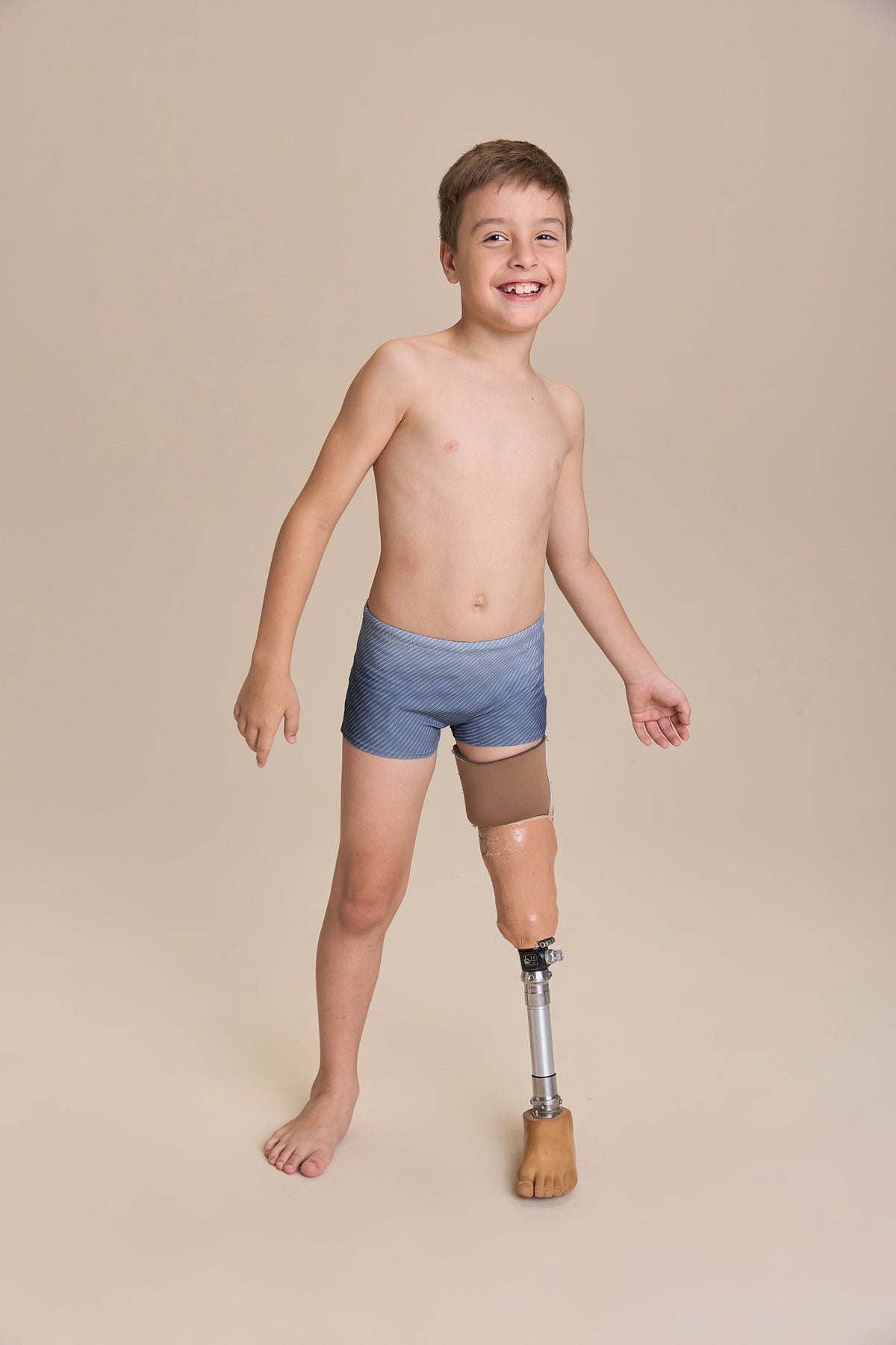 Sea Dusk Kids Swim Trunks