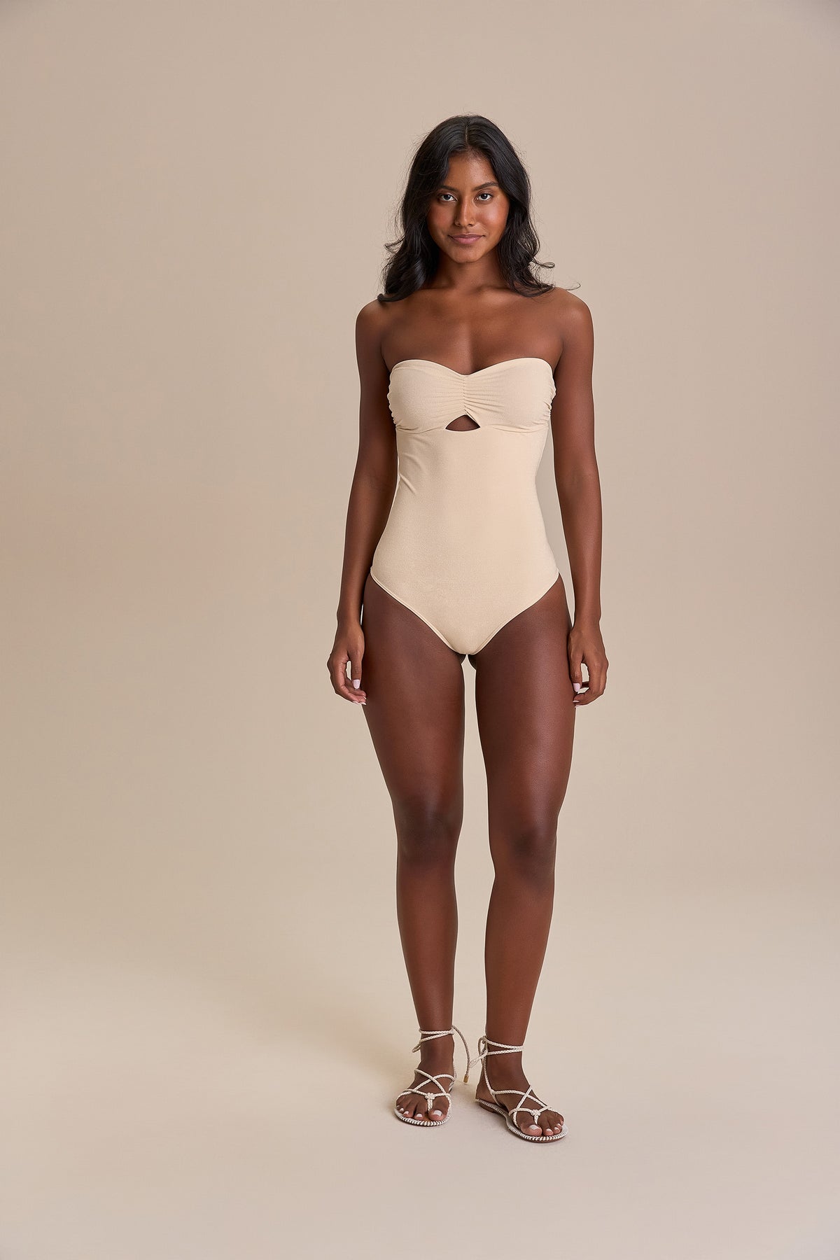 Spell Ruched One-Piece Swimsuit