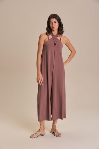 Wide One-Shoulder Jumpsuit