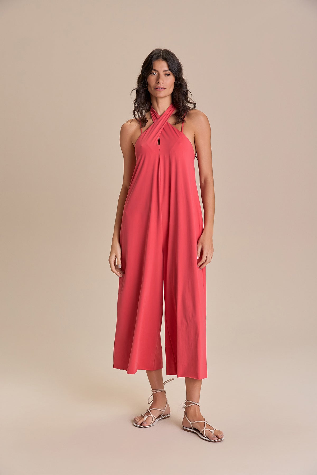 Wide One-Shoulder Jumpsuit
