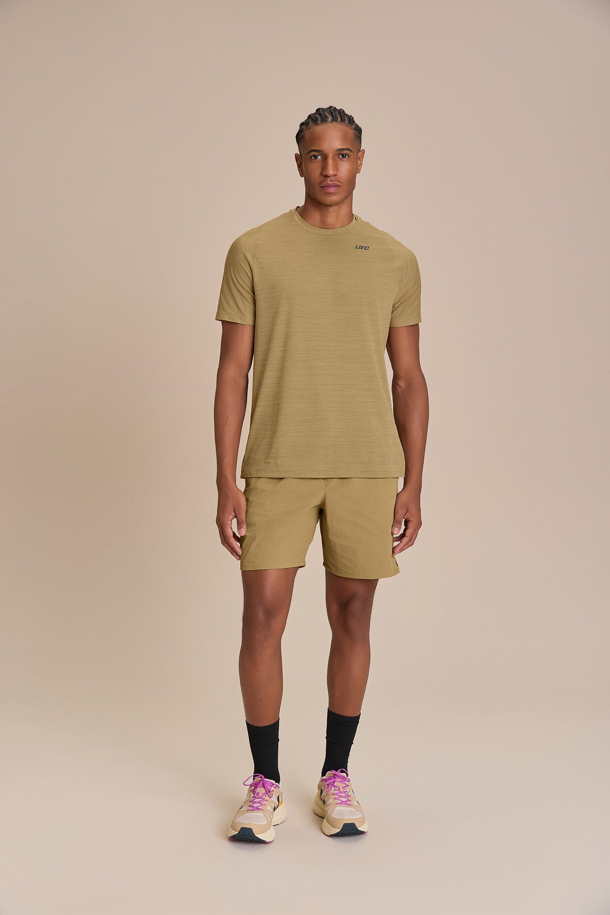 Men's Comfy Raglan Skin T-Shirt