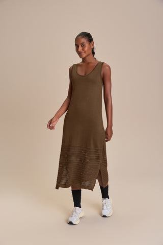 Sporty Knit Dress Set