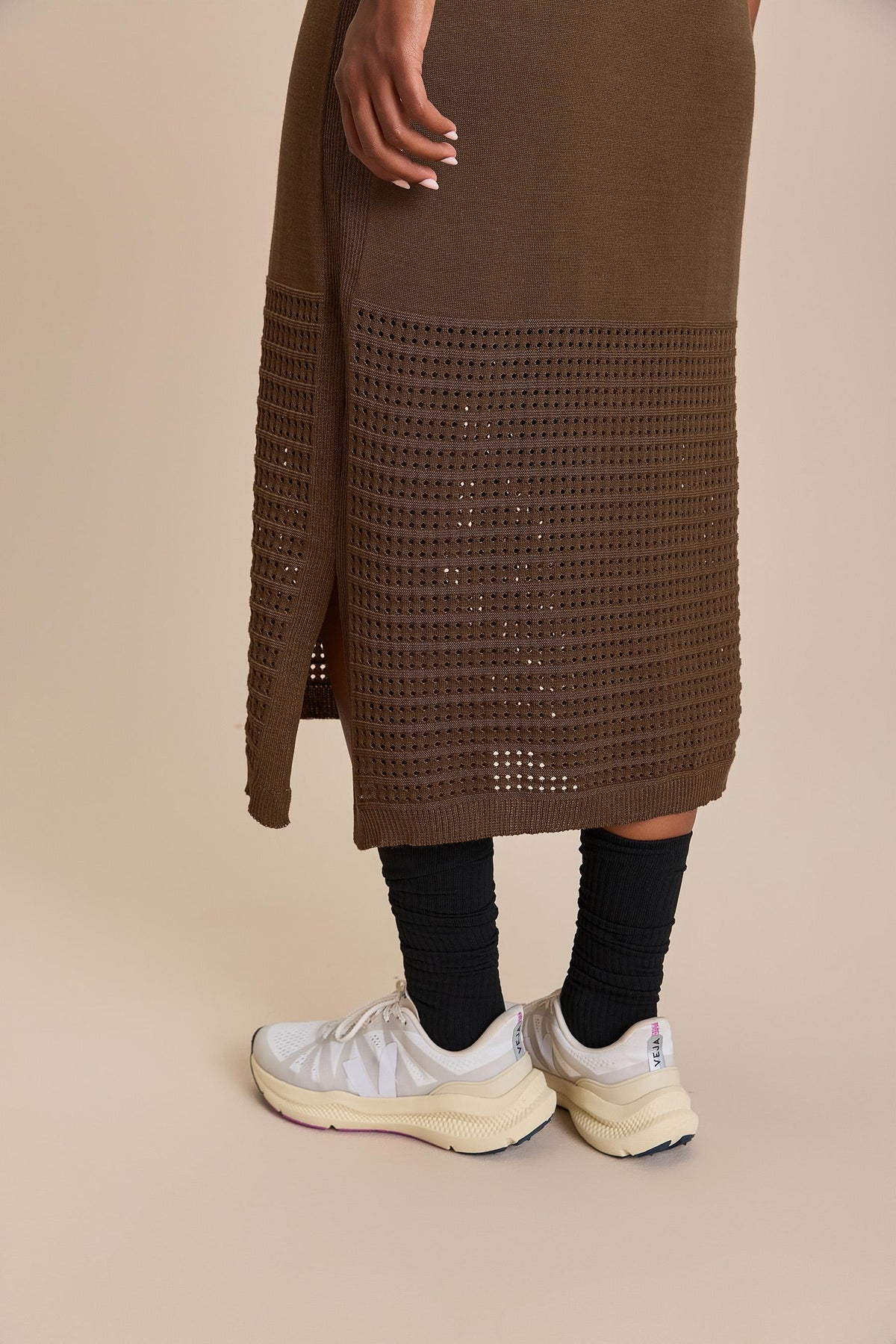 Sporty Knit Dress Set