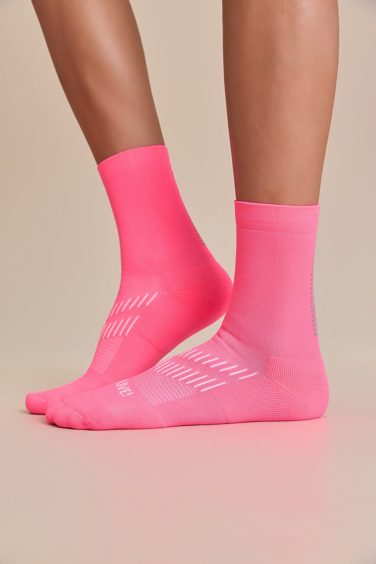 Unissex Reflex Run Long Socks