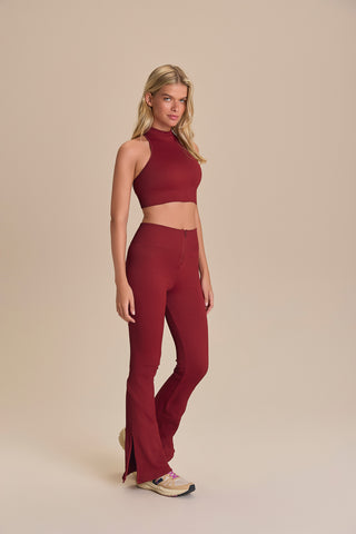 Seamless Knit® Zip Racerback Bra