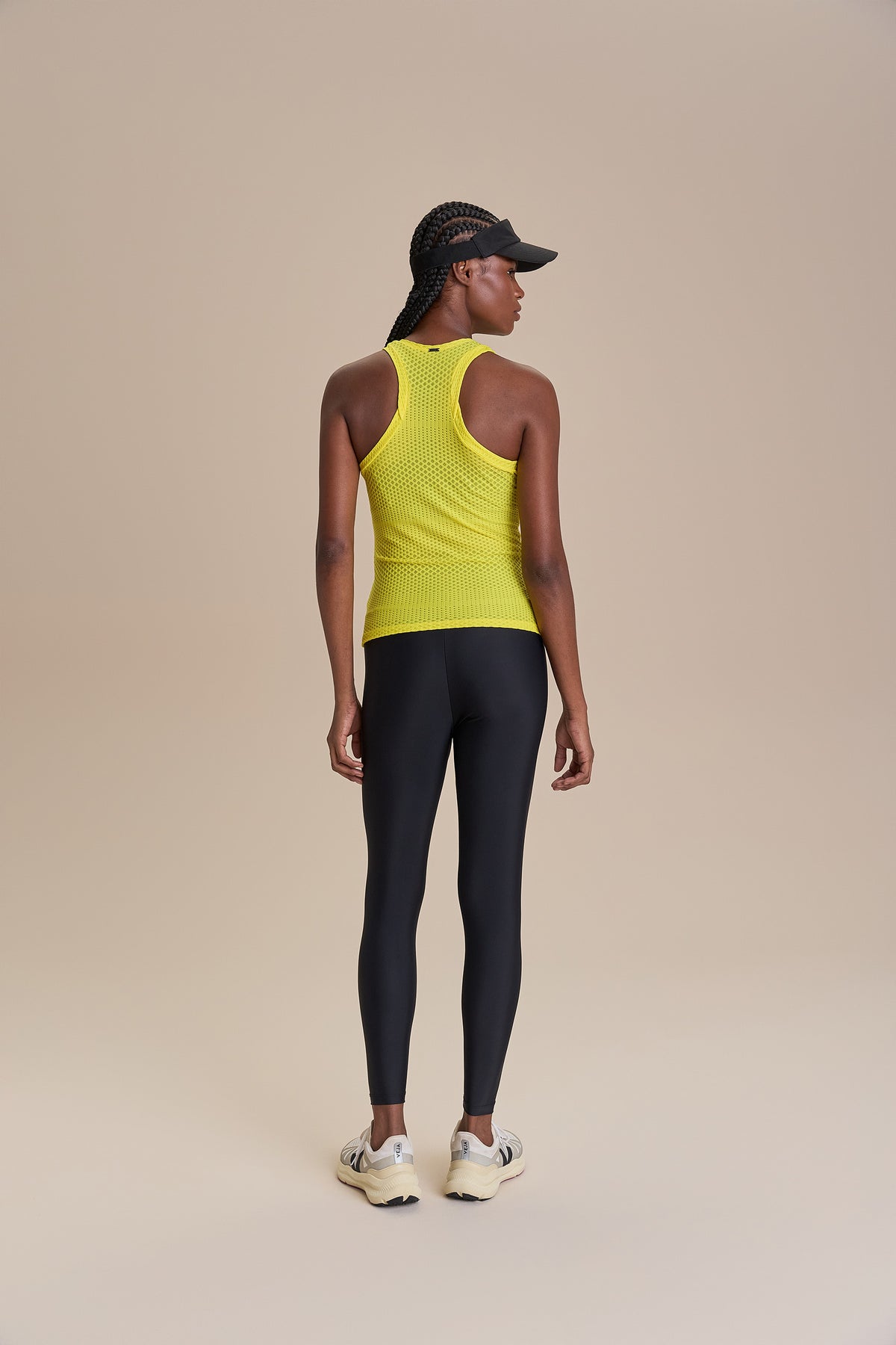 Texture Run Racerback Tank Top