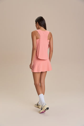 Side Action Cropped Tank Top