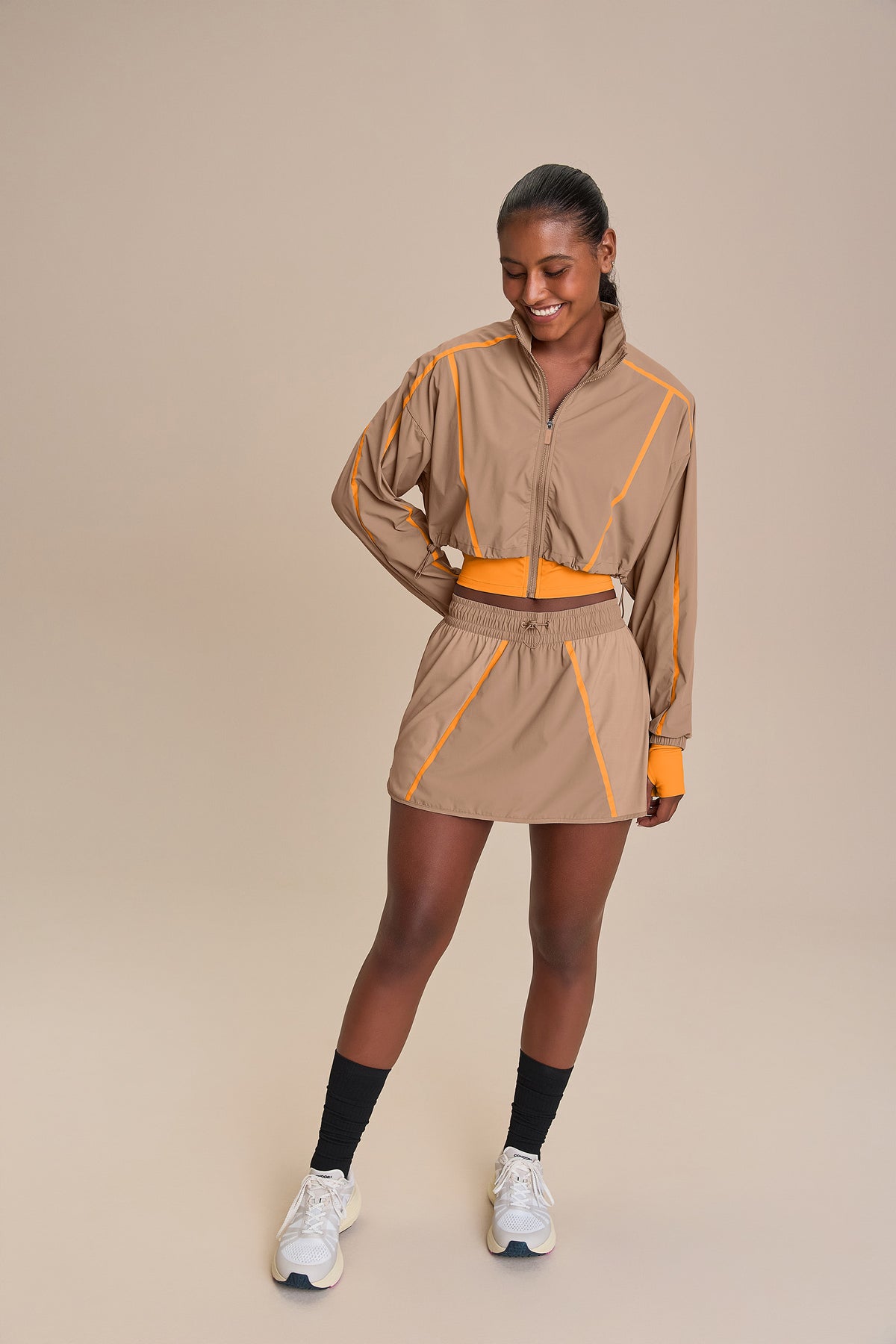 Mix Sportif Contrast Skirt