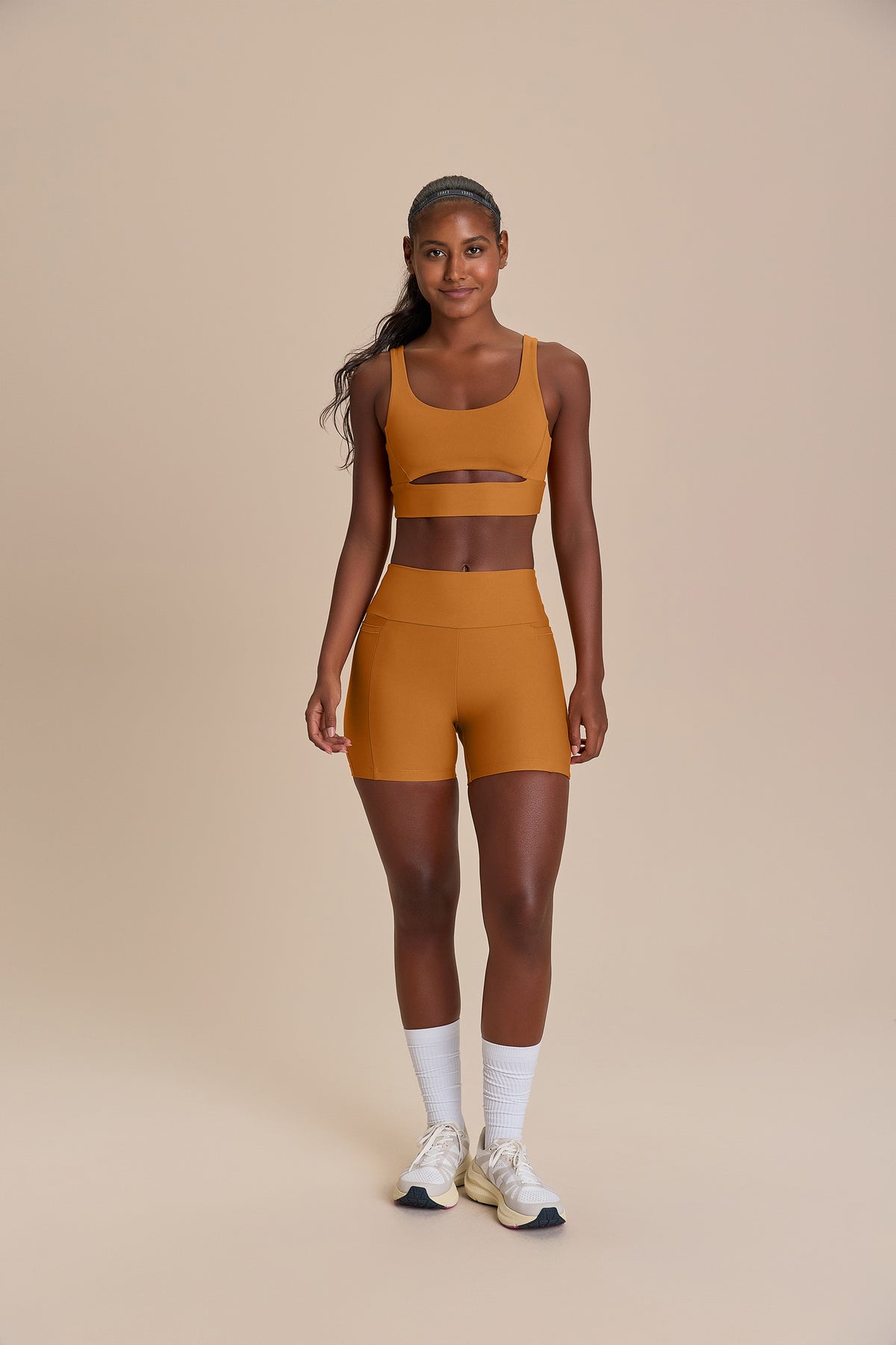 Cut Out Fit Green® Bra