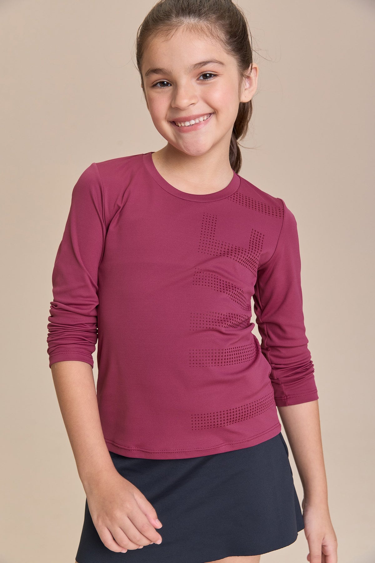 Link Unissex Kids LS T-Shirt