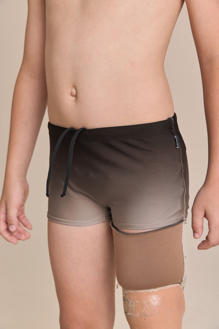 Sea Dusk Kids Swim Trunks
