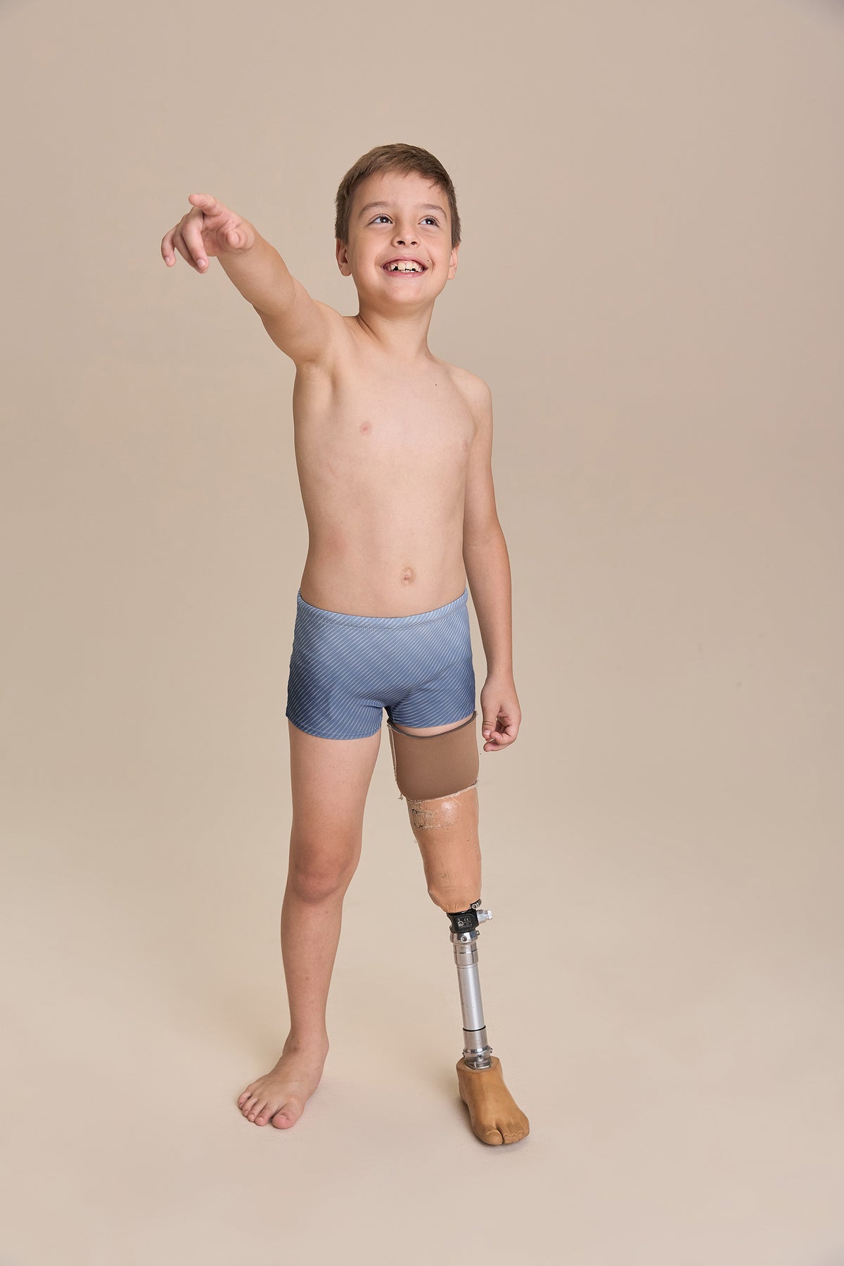 Sea Dusk Kids Swim Trunks