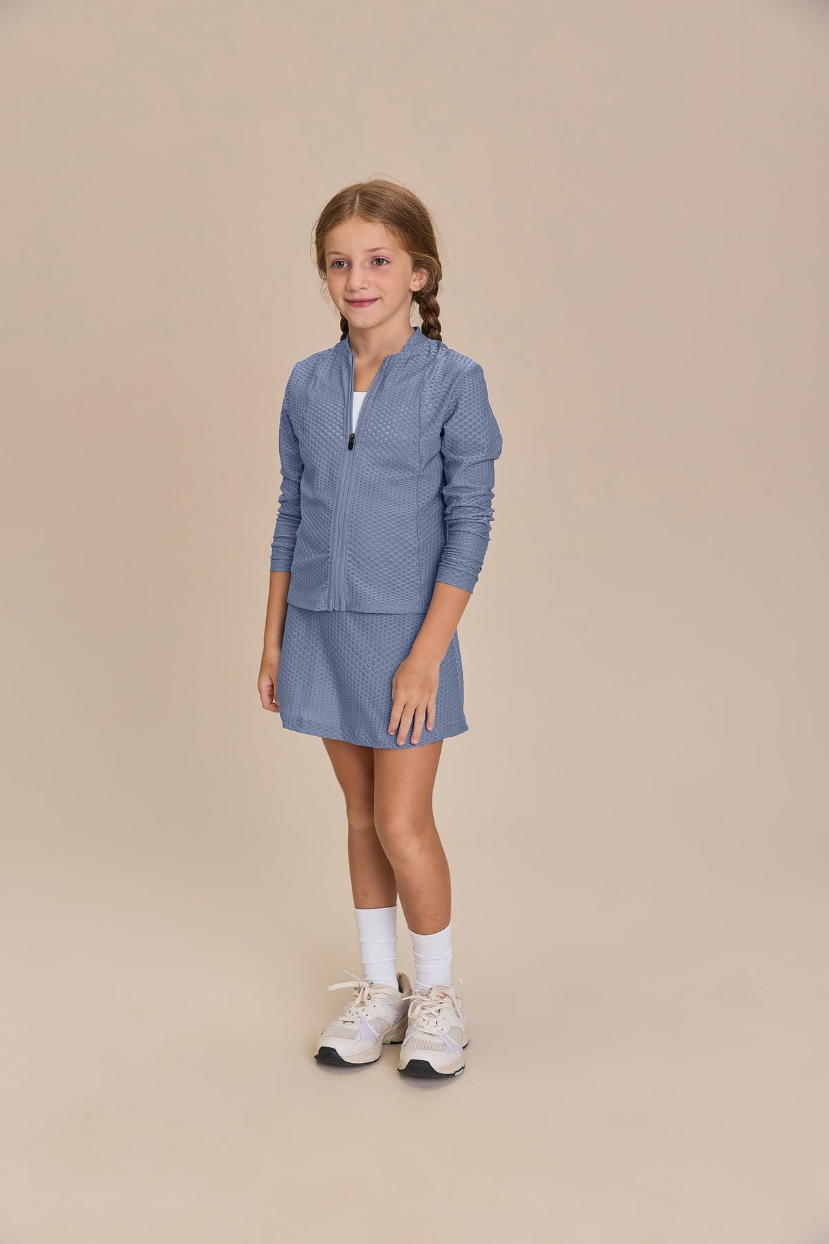 Effect Texture Run Kids Jacket