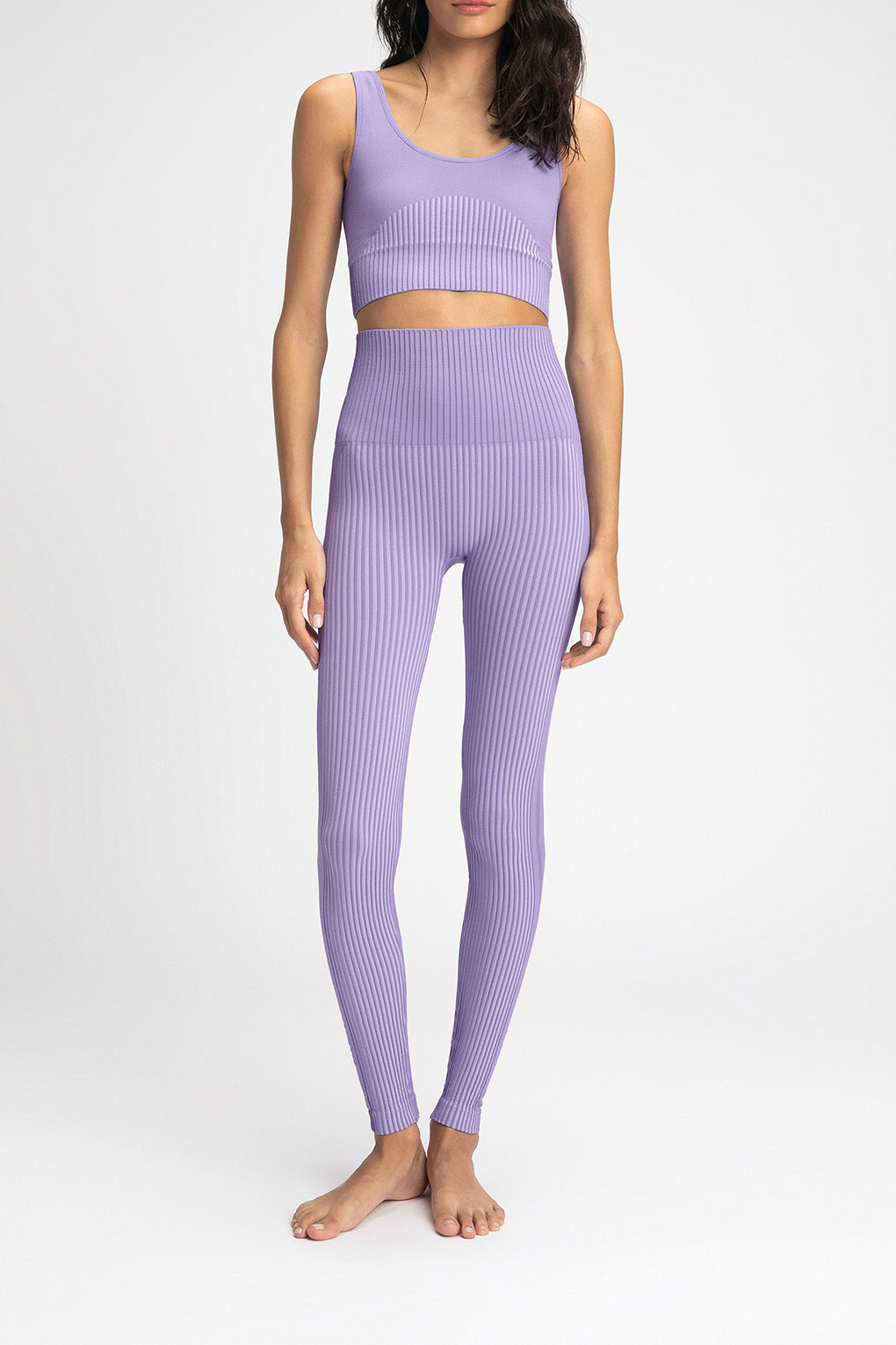 Rib Seamless Sports Bra