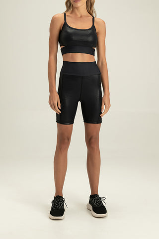 Rib Shine Shorts