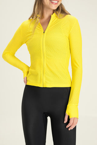 Effect Texture Run Jacket