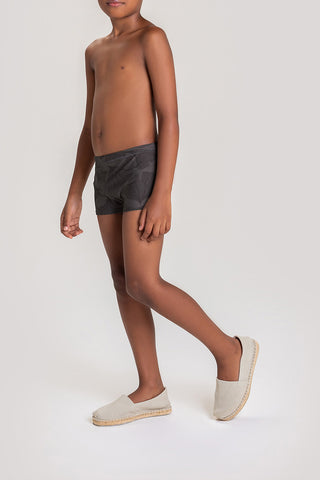 Sea Dusk Kids Swim Trunks